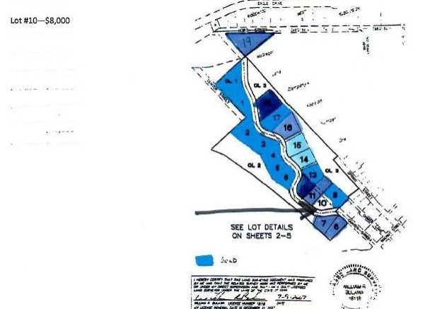 Ohmer Lots Listing 10-28-2025